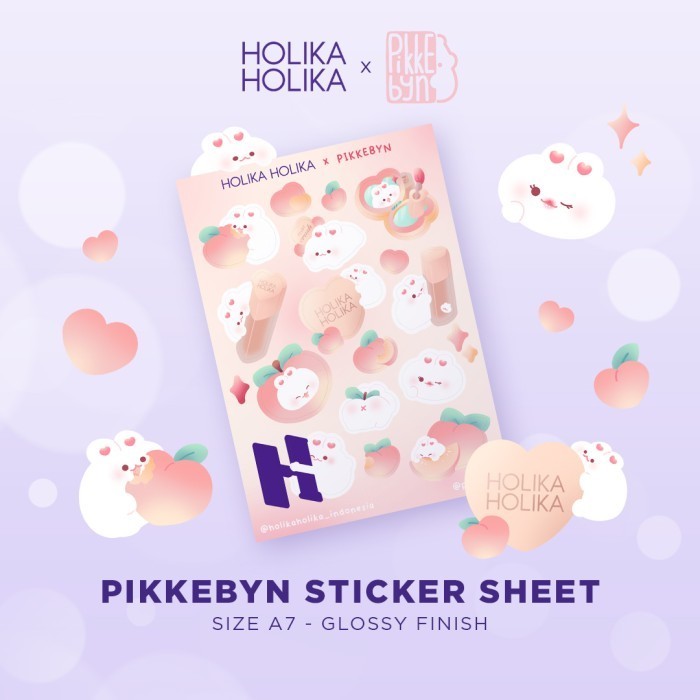 

Holika Holika x Pikkebyn Sticker Sheet FREE Gift