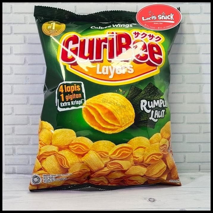 

Guribee Layers Calbee Wings Snack Ringan Chiki 68Gr