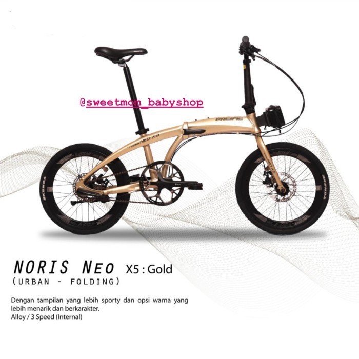 Sepeda Lipat Pacific Noris Neo X5 Terlaris