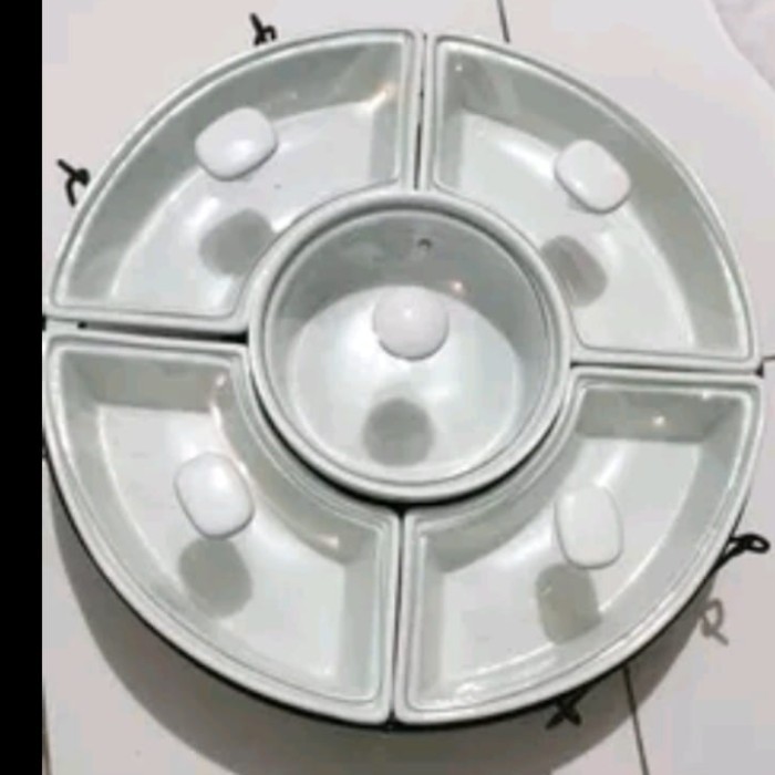 NEW SERIES PRASMANAN PUTAR KERAMIK TUTUP KACA 16 INCH MEDIUM HOME LINE ORIGINAL