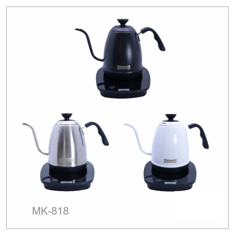 Kettle Electric Coffee Pot Artisan Gooseneck Muranee 1000 ML MK-818