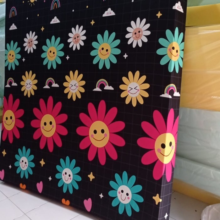 Sarung Kasur Busa Resleting uk 200x180x20cm