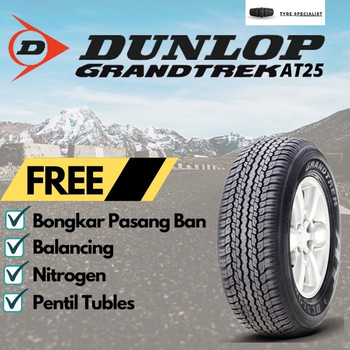 Ban mobil Dunlop Grandtrek At25 265/60 R18 Fortuner Pajero 265 60 R18