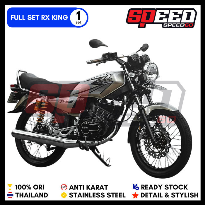 PROBOLT FULL SET RX KING BAUT STAINLESS KING NUT THAILAND ORIGINAL