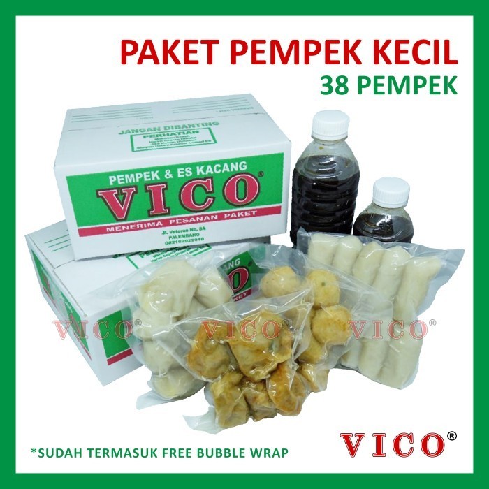 PAKET 38 PEMPEK KECIL - PEMPEK VICO