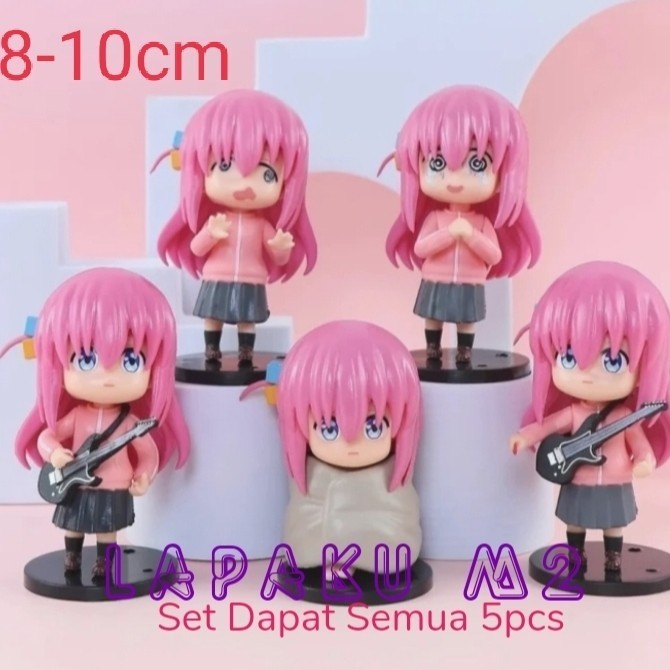 ACTION FIGURE THE ROCK BOCCHI NIJIKA KITA SET ISI 5