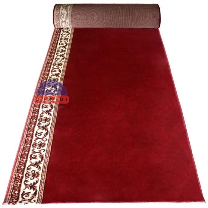 NEW TERLARIS ALHADI KARPET MASJID RAJGRA METERAN TEBAL 13MM SAJADAH ROLL MUSHOLA PACKING BAGUS
