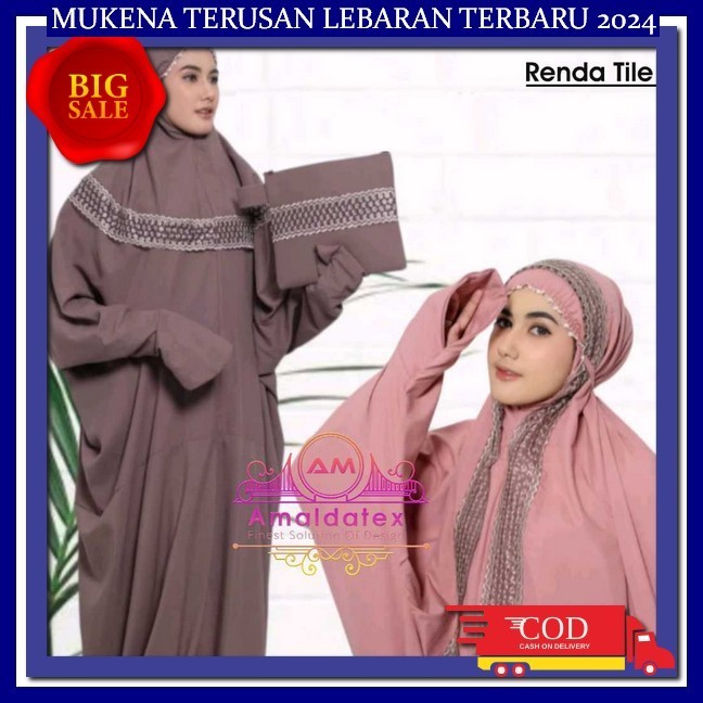 Telekung Traveling Mini Motif Lebaran Promo Mikenah Mekena Rmja Hari Raya Bukena Pouch Treveling Ruk