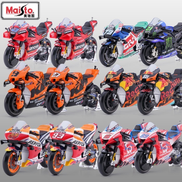 Diecast Motogp Marc Marquez Niatur Moto Gp Repsol Honda Motor