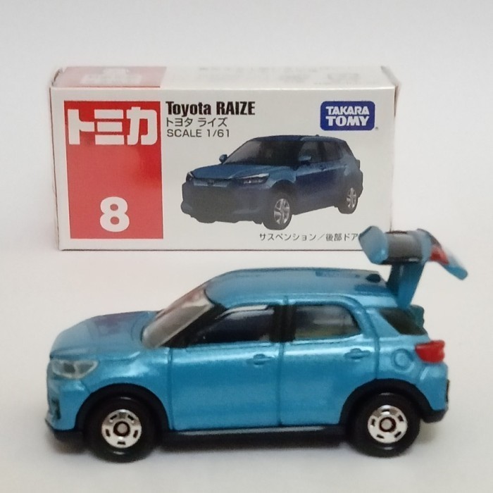 Toca No 8 Mobil Toyota Raize U Takara Tomy Diecast Mobil