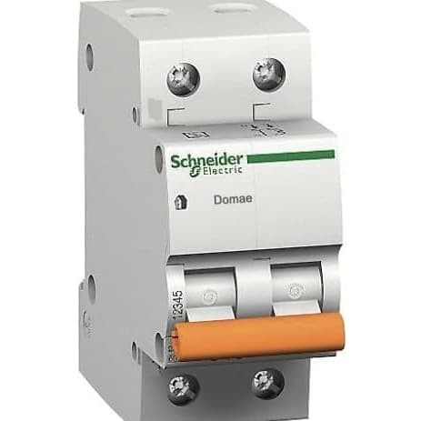 MCB 2 phase 2 ampere