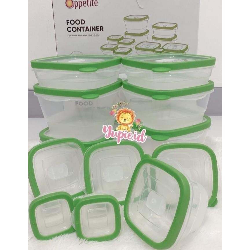 CR - Oppetite informa food container gift set / tempat penyimpanan makanan TERLARIS