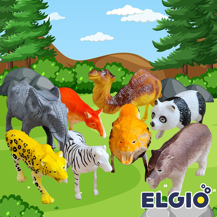 

MAINAN SET MINIATUR HEWAN ANIMAL FIGURE BINATANG HUTAN