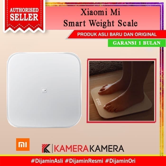 XIAOMI MI SMART SCALE 2 SMART BODY WEIGHTING - TIMBANGAN PINTAR