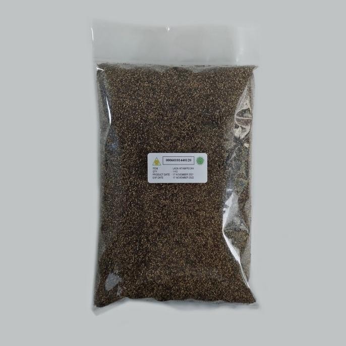 

Black Pepper Crushed / Lada Hitam Kasar 1Kg TB