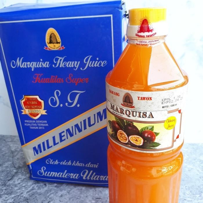 

Sirup Markisa Marquisa Medan Sarang Tawon Millennium Heavy Juice 1L