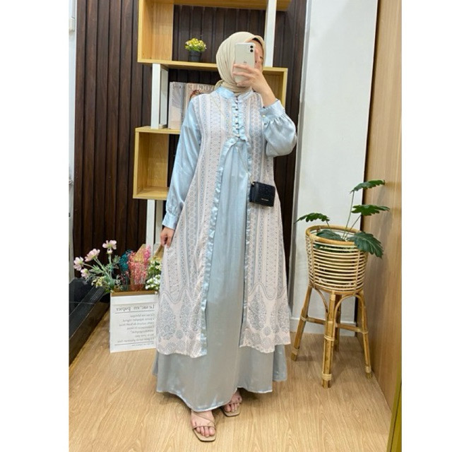 PREMIUM Fatunhijabs - Maura gamis ceruty gamis ceruty gamis busui