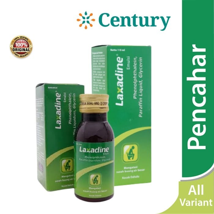 Laxadine Sirup / Obat Pencahar / Obat Susah BAB / Konstipasi / Sembelit
