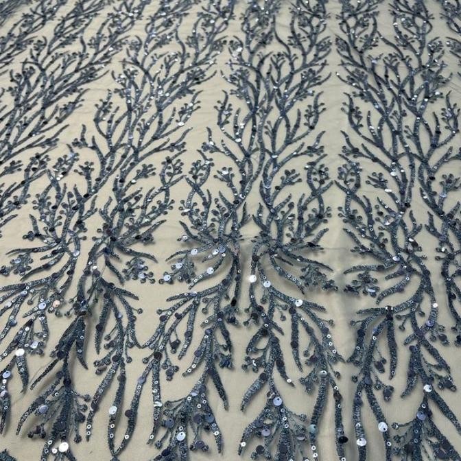 Kain Tile 3D Payet Mata/Bahan Tile Kebaya