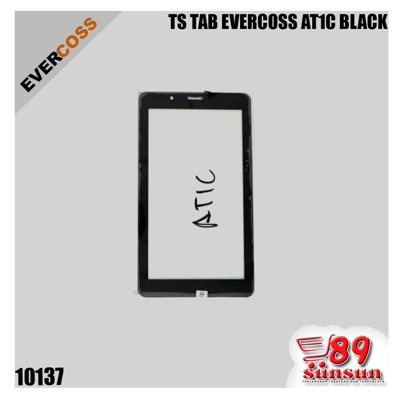 TOUCHSCREEN TAB EVERCOSS AT1C BLACK