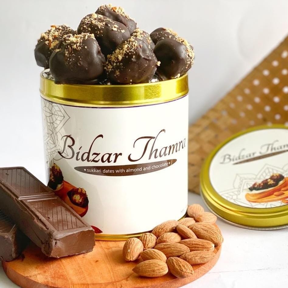 

Restock Lagiii!! Bidzar Thamra Sukari Dates And Almonds Premium King Quality