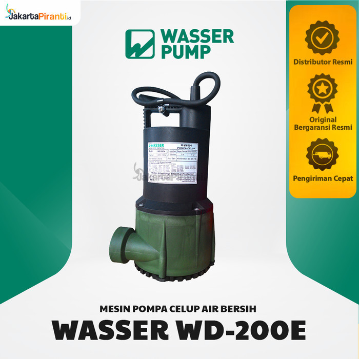MESIN POMPA AIR CELUP WASSER WD 200 E