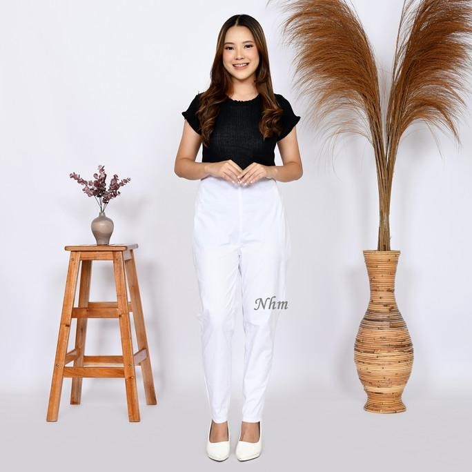 Celana Legging Putih, Celana Haji Umroh, Celana Dalaman Gamis