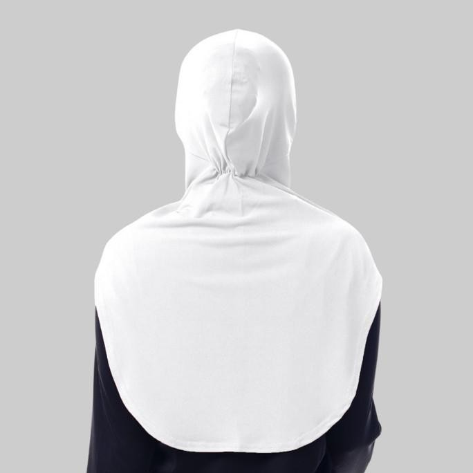 Rocella Hijab Sport Sonia Syar'I Bahan Jersey Jilbab Olahraga Putih
