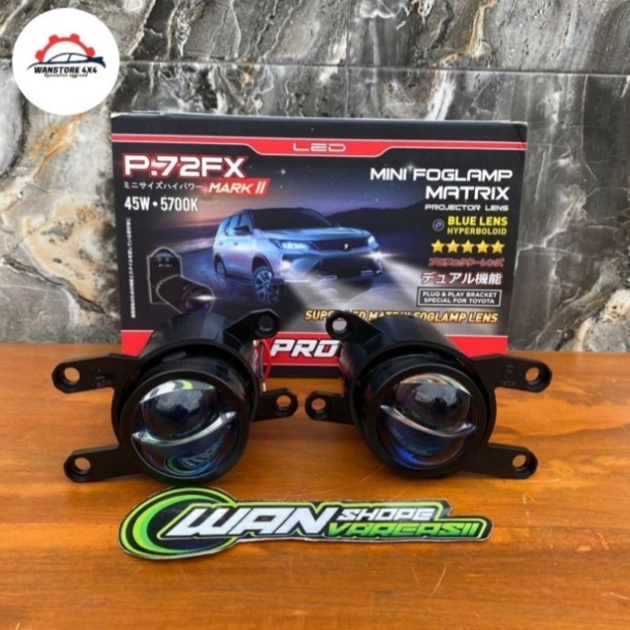 Ready PRO7 MP72FX MARK 2 FOGLAMP BILED PROJECTOR 2 INCH MATRIX CRYSTAL