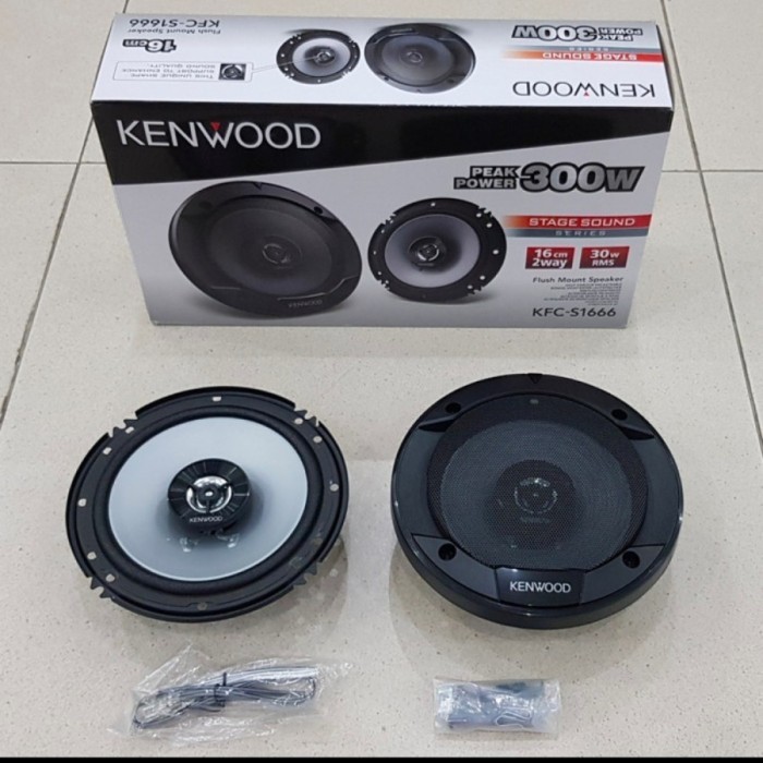 Ready Speaker kenwood KFC S1666 - speaker coaxial kenwood kfcs1666 - speaker