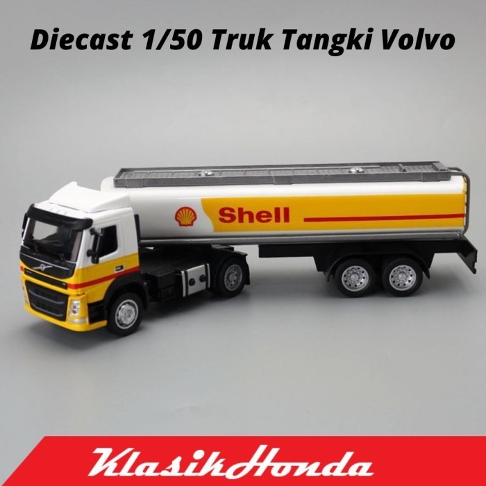 Diecast 1/50 Truk Tru Tangki Bensin Voo Shell