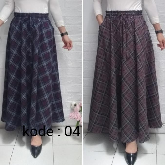 Rok Panjang Wanita Bawahan Rok Payung Muslim