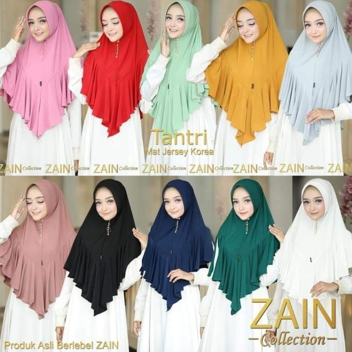Jilbab Instan Zain Collection Tantri Brand Original