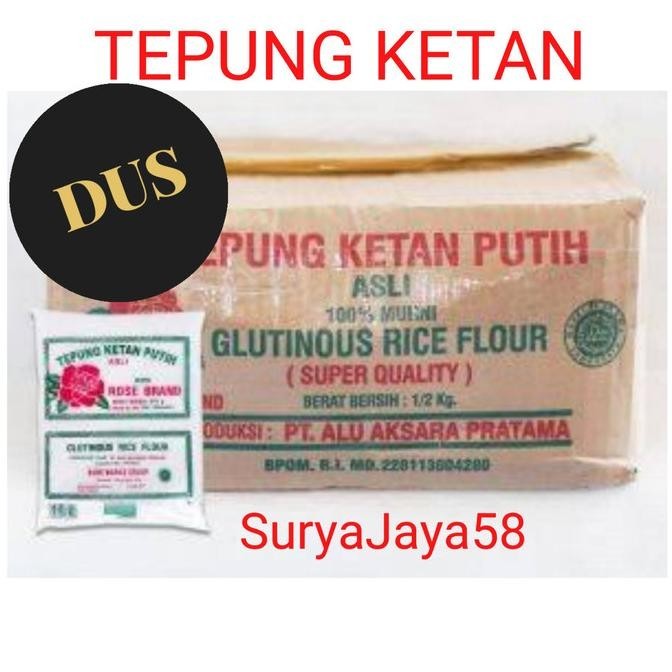 

Tepung Ketan Rosebrand 500Gr |1 Dus Isi 20Pcs