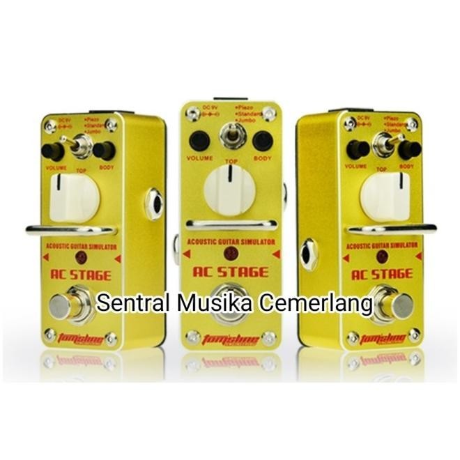 Pedal Efek Gitar Tomsline Aas-3 Acoustic Guitar Simulator Aas3 / Aas 3