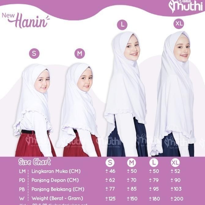 Grosir Jilbab Anak Smp Sma Remaja Jumbo Hijab Hanin Xl Kerudung Kaos