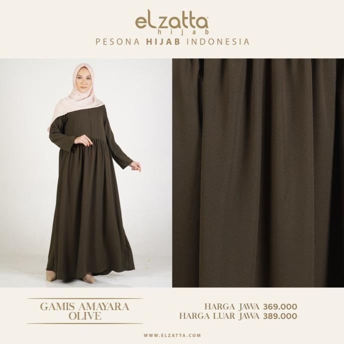 Gamis Amayara Elzatta Hijab Ori Diskon