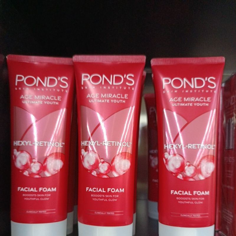 Ponds age miracle ultimate youth facial foam