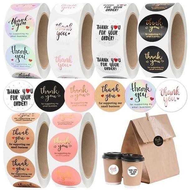 

LENGKAP Premium Label Stiker Dekorasi Segel Kemasan Packaging Stiker Thankyou Hiasan Stiker Roll Isi 500