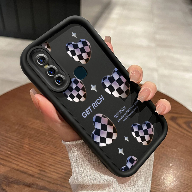 Casing Hp VIVO V15 Case Casing ponsel kisi cinta untuk tahan kotoran Softcase anti drop HP dan memil