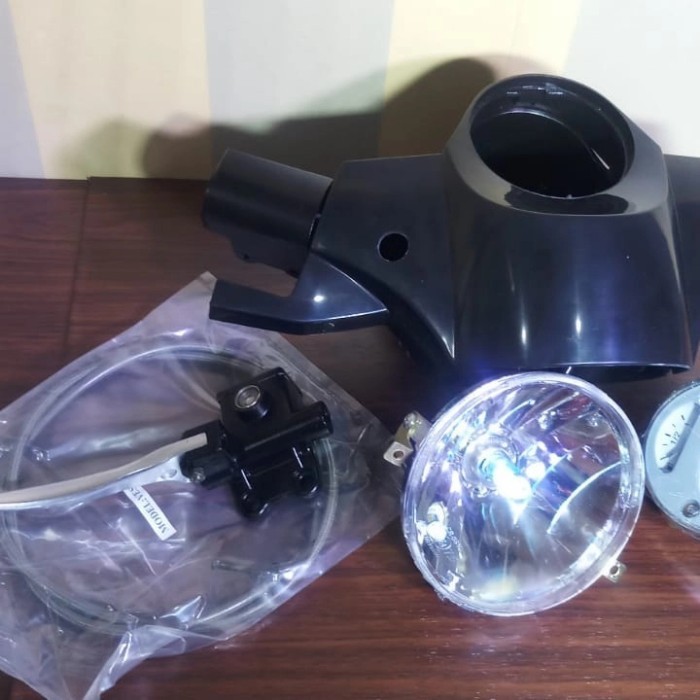 Baru kepala stang batok set komplit vespa new px