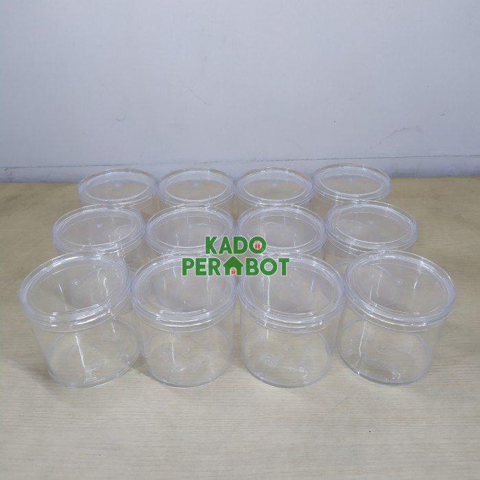 toples cookies mika tabung - toples kue kering bulat - toples kue mini