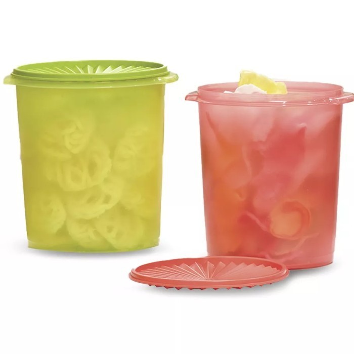 Tupperware flower canister toples kerupuk