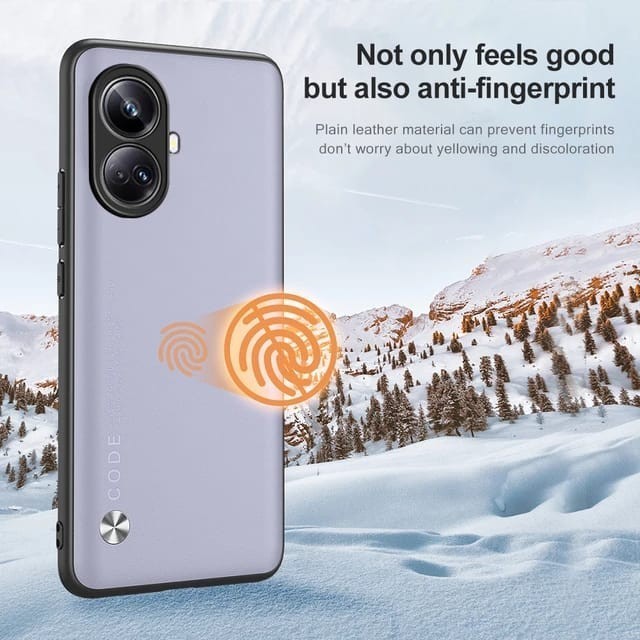 Case Realme 10 Pro / 10 Pro Plus 5G Premium Vegan Leather