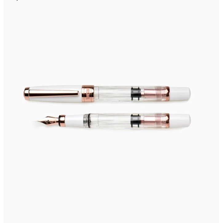 

Twsbi Diamond 580 White Rosegold Ii Fountain Pen