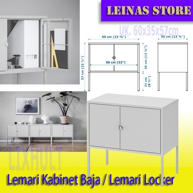 

Lemari Kabinet Baja 60X35X57Cm / Lemari Locker Horizontal