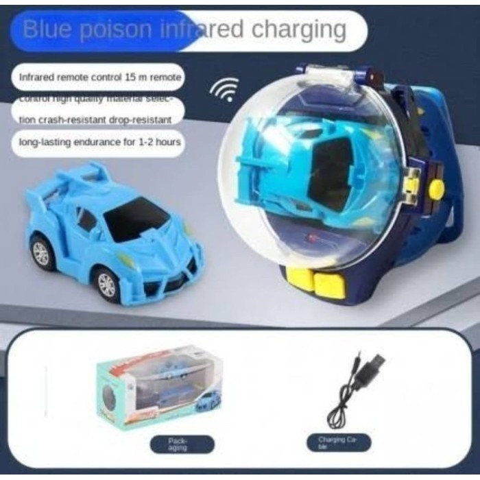 Jam Cars Rc Mainan Mobil Remot Ni Jam Tangan Remote Contro