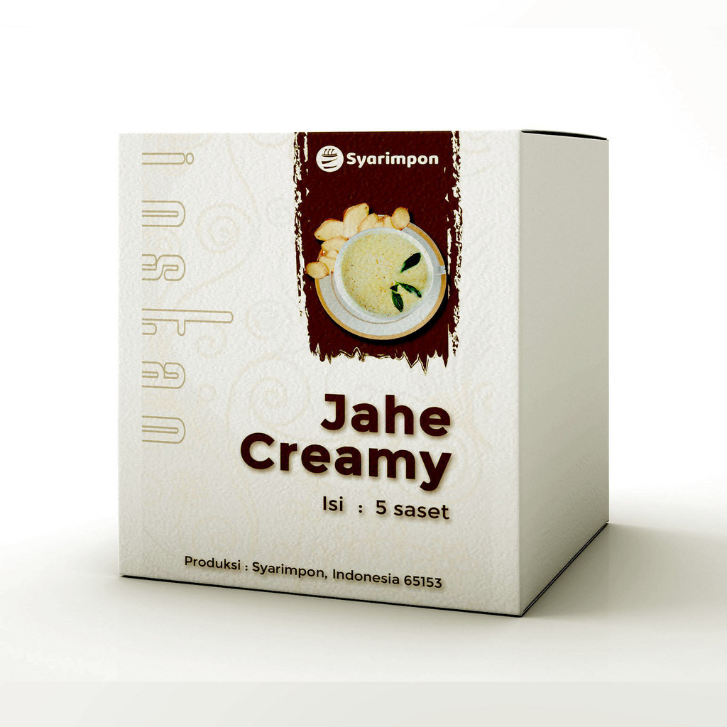 

Syarimpon, Jahe Creamy, Bubuk Instan Box 125 gram