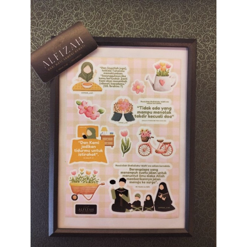 Stiker Nasehat Muslimah