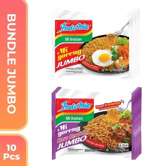 

Bundle Indomie Jumbo isi 10 Pcs